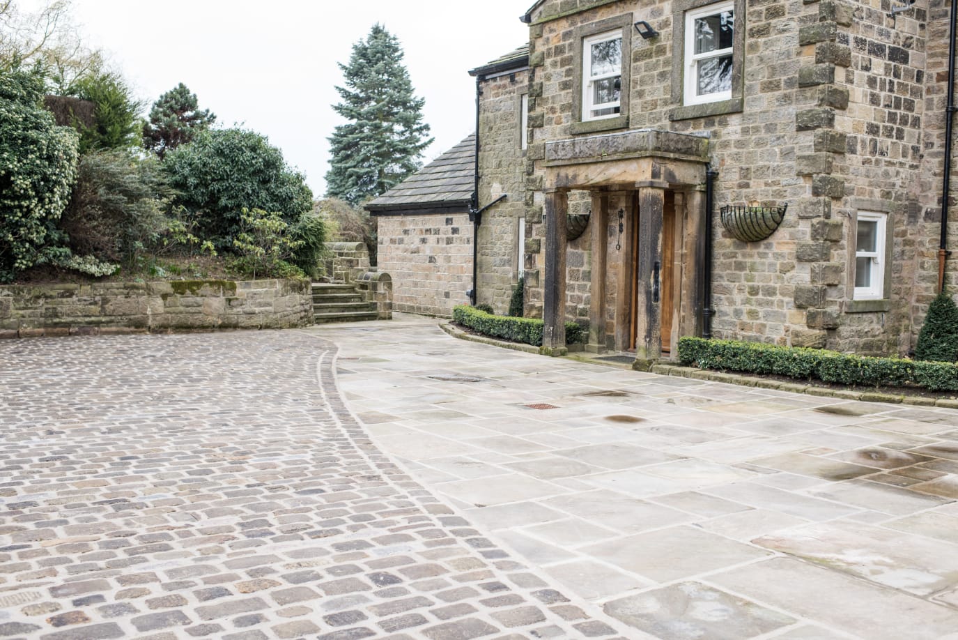 Driveway and Garden in Leathley